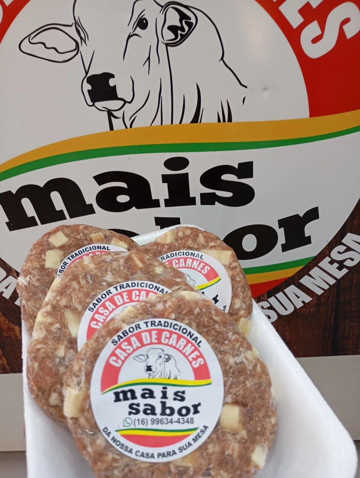 Hambúrguer Tradicional - Casa de Carnes Mais Sabor