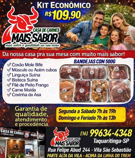 Kit Econômico - Casa de Carnes Mais Sabor