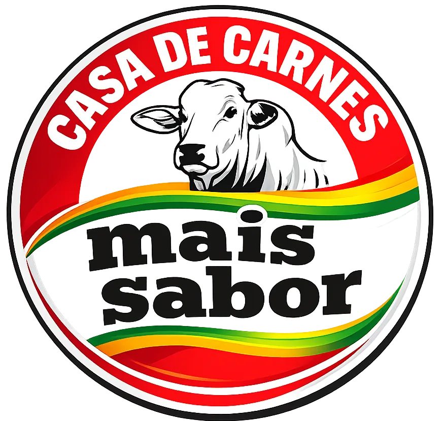 Logo Casa de Carnes Mais Sabor