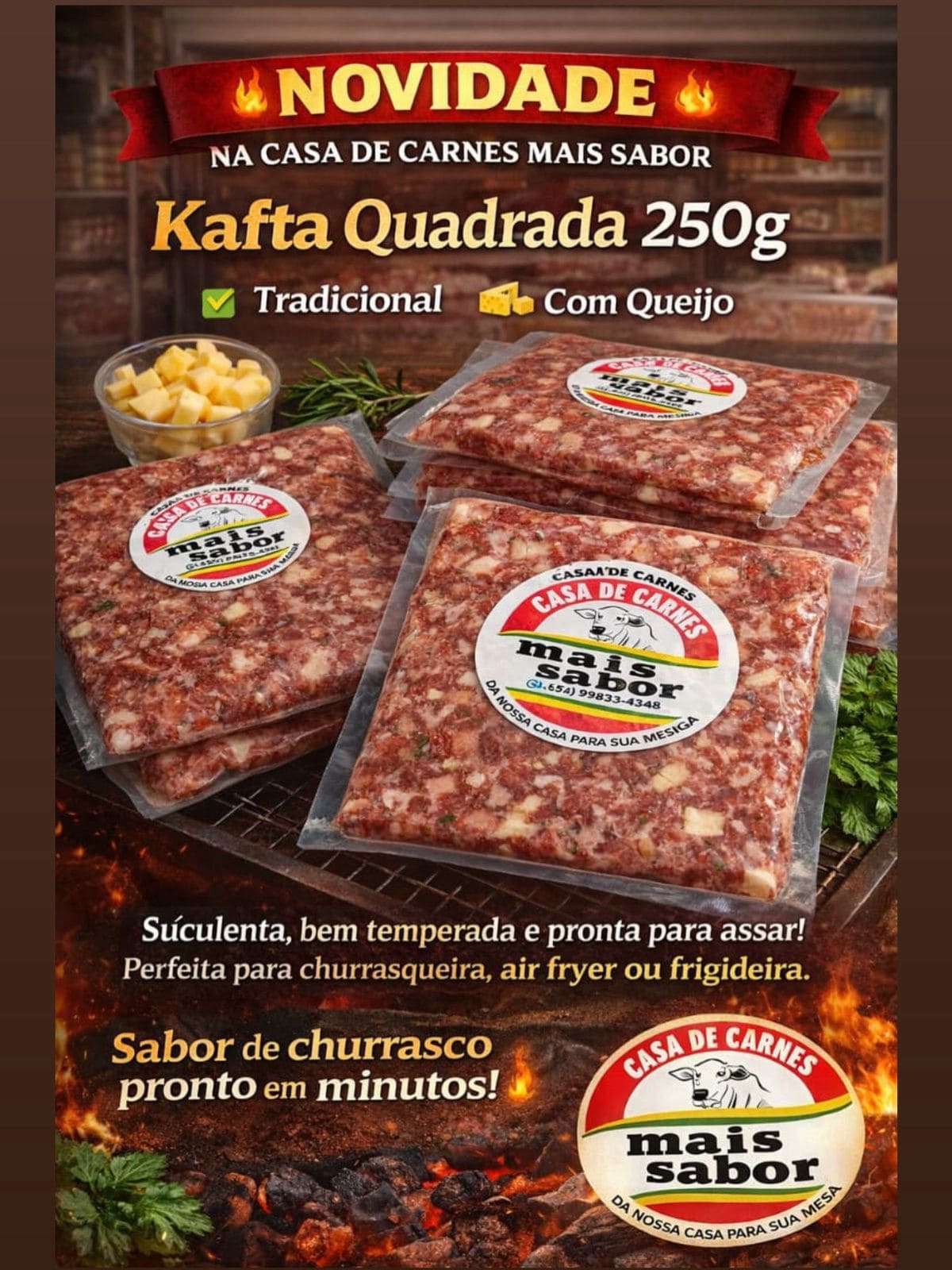 Promoção Kafta - Casa de Carnes Mais Sabor